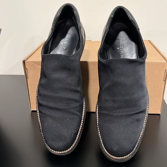Donald J. Pliner Men’s Erling-DJ Black Stretch Fabric Loafer Size 11.5 main image 7